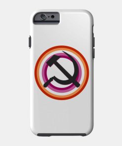 Lesbian Cases - Lesbian Pride Communist Phone Case TP1503 17 - Lesbian Flag Lesbian Pride Communist