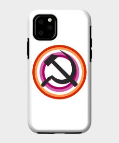 Lesbian Cases - Lesbian Pride Communist Phone Case TP1503 29 - Lesbian Flag Lesbian Pride Communist