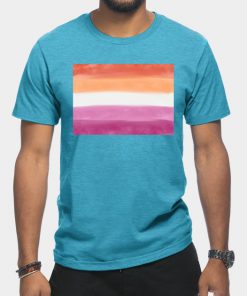 Lesbian T-Shirts - Butch T-Shirt TP1503 37 - Lesbian Flag Lesbian flag