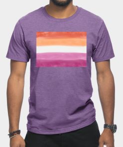 Lesbian T-Shirts - Butch T-Shirt TP1503 38 - Lesbian Flag Lesbian flag
