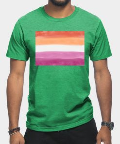 Lesbian T-Shirts - Butch T-Shirt TP1503 39 - Lesbian Flag Lesbian flag