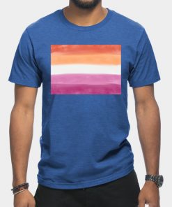 Lesbian T-Shirts - Butch T-Shirt TP1503 40 - Lesbian Flag Lesbian flag
