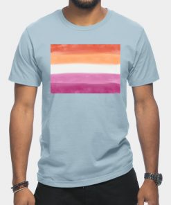 Lesbian T-Shirts - Butch T-Shirt TP1503 41 - Lesbian Flag Lesbian flag