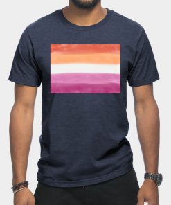 Lesbian T-Shirts - Butch T-Shirt TP1503 42 - Lesbian Flag Lesbian flag