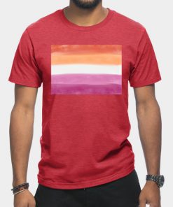 Lesbian T-Shirts - Butch T-Shirt TP1503 43 - Lesbian Flag Lesbian flag