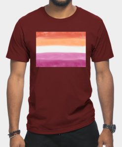 Lesbian T-Shirts - Butch T-Shirt TP1503 29 - Lesbian Flag Lesbian flag
