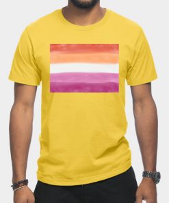 Lesbian T-Shirts - Butch T-Shirt TP1503 50 - Lesbian Flag Lesbian flag