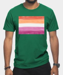 Lesbian T-Shirts - Butch T-Shirt TP1503 52 - Lesbian Flag Lesbian flag