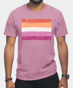 Lesbian T-Shirts - Butch T-Shirt TP1503 30 - Lesbian Flag Lesbian flag
