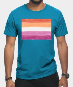 Lesbian T-Shirts - Butch T-Shirt TP1503 31 - Lesbian Flag Lesbian flag