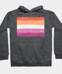 Lesbian Hoodies - Lesbian flag Hoodie TP1503 3 - Lesbian Flag Lesbian flag