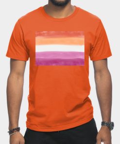 Lesbian T-Shirts - Butch T-Shirt TP1503 36 - Lesbian Flag Lesbian flag