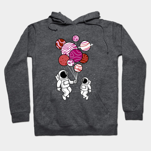 21458813_0 Astronaut Holding Lesbian Planet Balloons Lesbian Pride