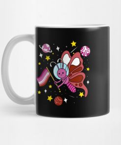Lesbian Butterfly In Space Lesbian Pride