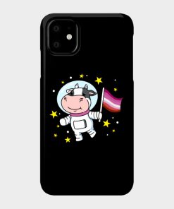 Lesbian Cases - Lesbian Cow In Space Lesbian Phone Case TP1503 3 - Lesbian Flag Lesbian Cow In Space Lesbian