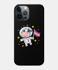 Lesbian Cases - Lesbian Cow In Space Lesbian Phone Case TP1503 8 - Lesbian Flag Lesbian Cow In Space Lesbian