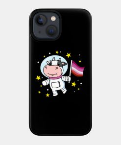Lesbian Cases - Lesbian Cow In Space Lesbian Phone Case TP1503 10 - Lesbian Flag Lesbian Cow In Space Lesbian