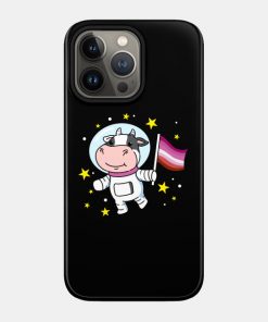 Lesbian Cases - Lesbian Cow In Space Lesbian Phone Case TP1503 11 - Lesbian Flag Lesbian Cow In Space Lesbian