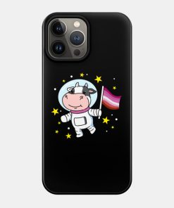 Lesbian Cases - Lesbian Cow In Space Lesbian Phone Case TP1503 12 - Lesbian Flag Lesbian Cow In Space Lesbian