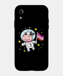 Lesbian Cases - Lesbian Cow In Space Lesbian Phone Case TP1503 22 - Lesbian Flag Lesbian Cow In Space Lesbian