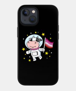 Lesbian Cases - Lesbian Cow In Space Lesbian Phone Case TP1503 27 - Lesbian Flag Lesbian Cow In Space Lesbian