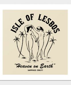Lesbian Posters - Isle of Lesbos Poster TP1503 2 - Lesbian Flag Isle of Lesbos