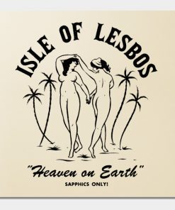Lesbian Posters - Isle of Lesbos Poster TP1503 4 - Lesbian Flag Isle of Lesbos