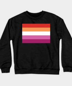 Lesbian Sweatshirts - Lesbian Pride Flag Sweatshirt TP1503 6 - Lesbian Flag Lesbian Pride Flag