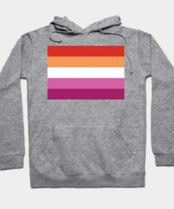 Lesbian Hoodies - Lesbian Pride Flag Hoodie TP1503 2 - Lesbian Flag Lesbian Pride Flag