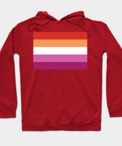 Lesbian Hoodies - Lesbian Pride Flag Hoodie TP1503 3 - Lesbian Flag Lesbian Pride Flag