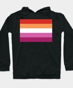 Lesbian Hoodies - Lesbian Pride Flag Hoodie TP1503 4 - Lesbian Flag Lesbian Pride Flag