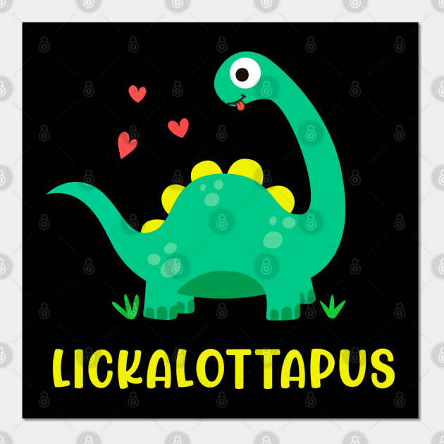 22260742_0-3 Lesbian - Lickalottapus with cute green dinosaur Design