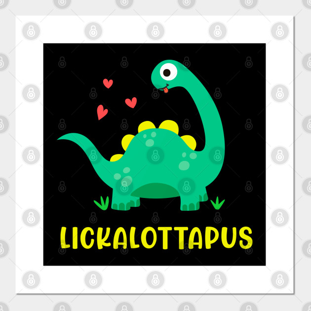 22260742_0-4 Lesbian - Lickalottapus with cute green dinosaur Design