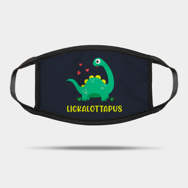 22260742_0 Lesbian - Lickalottapus with cute green dinosaur Design