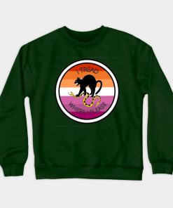 Lesbian Sweatshirts - Don't Tread on Me - Lesbian Sweatshirt TP1503 3 - Lesbian Flag Don't Tread on Me - Lesbian