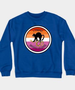 Lesbian Sweatshirts - Don't Tread on Me - Lesbian Sweatshirt TP1503 5 - Lesbian Flag Don't Tread on Me - Lesbian