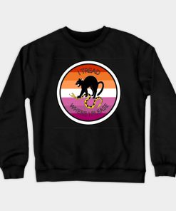 Lesbian Sweatshirts - Don't Tread on Me - Lesbian Sweatshirt TP1503 6 - Lesbian Flag Don't Tread on Me - Lesbian