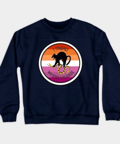 Lesbian Sweatshirts - Don't Tread on Me - Lesbian Sweatshirt TP1503 7 - Lesbian Flag Don't Tread on Me - Lesbian