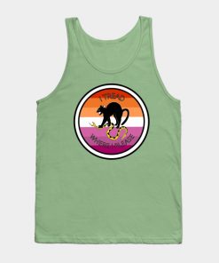 Lesbian Tank Tops - Don't Tread on Me - Lesbian Tank Top TP1503 4 - Lesbian Flag Don't Tread on Me - Lesbian