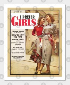 Lesbian Posters - Lesbian- I Prefer Girls Design Poster TP1503 3 - Lesbian Flag Lesbian- I Prefer Girls Design