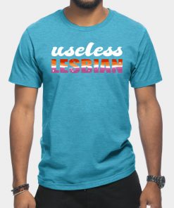 Lesbian T-Shirts - Useless Lesbian Gay Pride Lesbian Flag LGBT T-Shirt TP1503 10 - Lesbian Flag Useless Lesbian Gay Pride Lesbian Flag LGBT