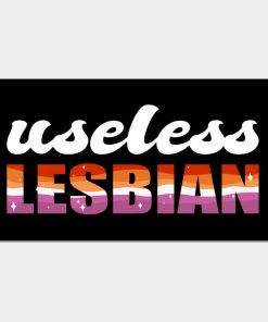 Useless Lesbian Gay Pride Lesbian Flag LGBT