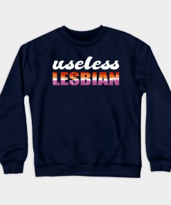 Lesbian Sweatshirts - Useless Lesbian Gay Pride Lesbian Flag LGBT Sweatshirt TP1503 4 - Lesbian Flag Useless Lesbian Gay Pride Lesbian Flag LGBT