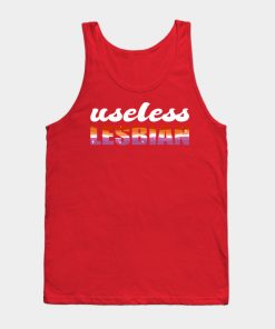 Lesbian Tank Tops - Useless Lesbian Gay Pride Lesbian Flag LGBT Tank Top TP1503 2 - Lesbian Flag Useless Lesbian Gay Pride Lesbian Flag LGBT