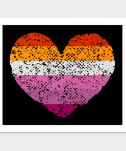 Lesbian Posters - Lesbian Pride Flag Poster TP1503 3 - Lesbian Flag Lesbian Pride Flag