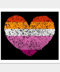 Lesbian Posters - Lesbian Pride Flag Poster TP1503 4 - Lesbian Flag Lesbian Pride Flag
