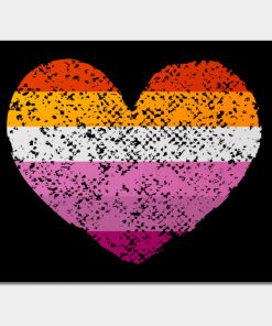 Lesbian Posters - Lesbian Pride Flag Poster TP1503 5 - Lesbian Flag Lesbian Pride Flag