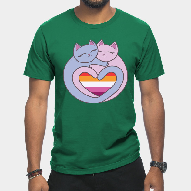 22648726_0-18 Lesbian Flag Heart Cats Kawaii