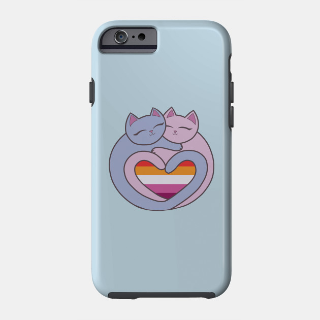 22648726_0-45 Lesbian Flag Heart Cats Kawaii