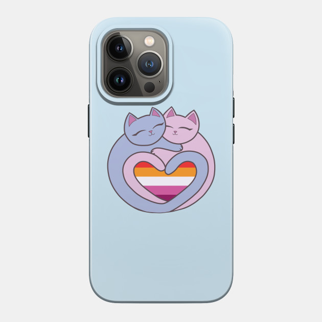 22648726_0-48 Lesbian Flag Heart Cats Kawaii